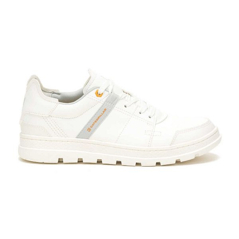 White Women\'s Caterpillar Cite Low Sneakers | 376185-LER