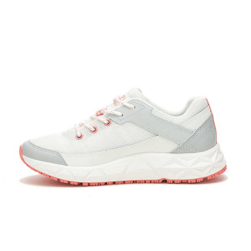 White / Grey Men's Caterpillar ProRush Speed FX Sneakers | 063975-YTV