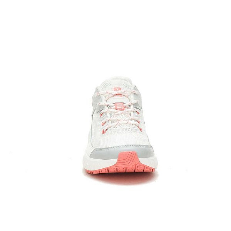 White / Grey Women's Caterpillar ProRush Speed FX Sneakers | 396412-XJB