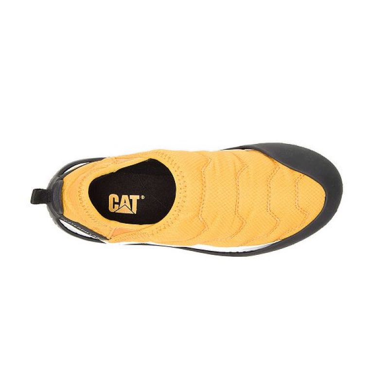 Yellow Men's Caterpillar Crossover Slip On | 137284-DKY