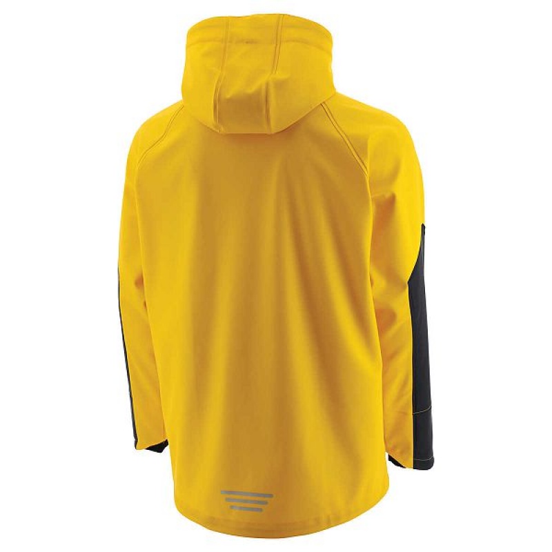 Yellow Men's Caterpillar Longshore Jackets | 159407-TNK