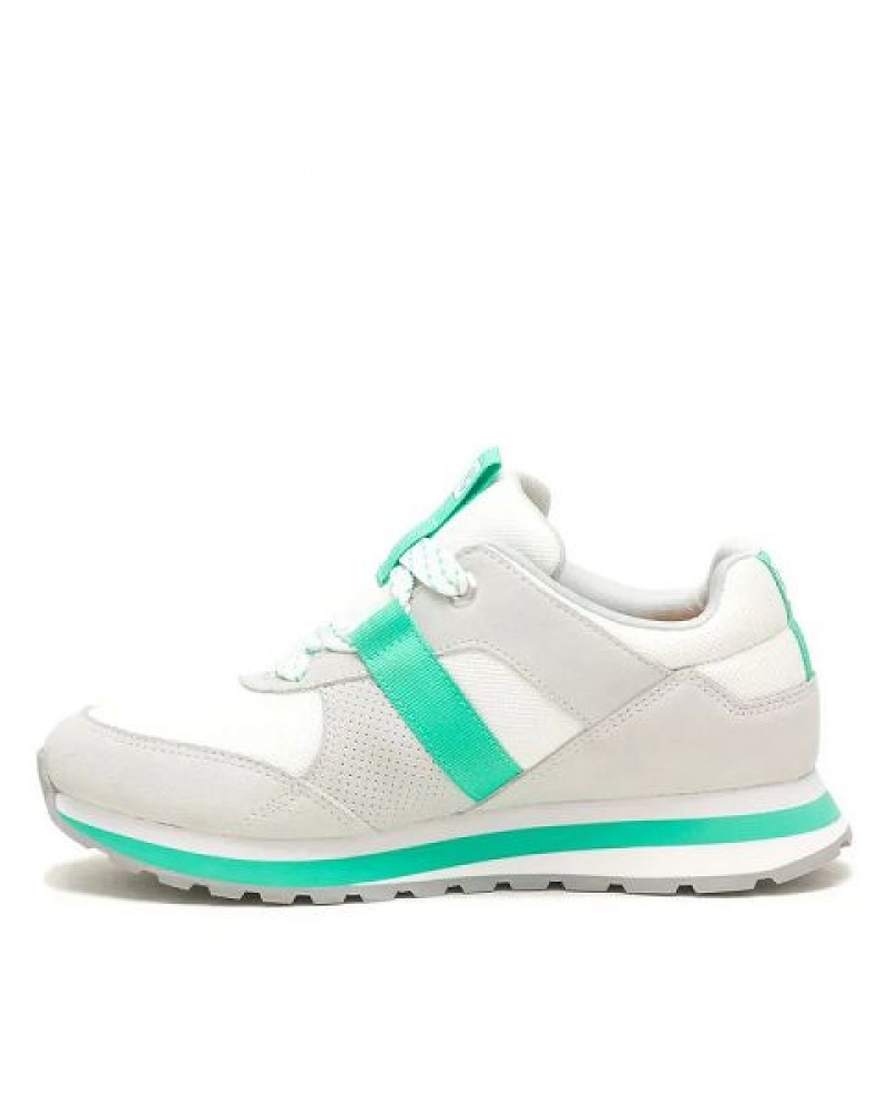 grey / green Women's Caterpillar Ventura Elevated Sneakers | 319605-BFX